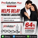อาหารเสริมชะลอการหลั่ง ProSolution Plus ช่วยควบคุมจังหวะและคุณภาพการแข็งตัว