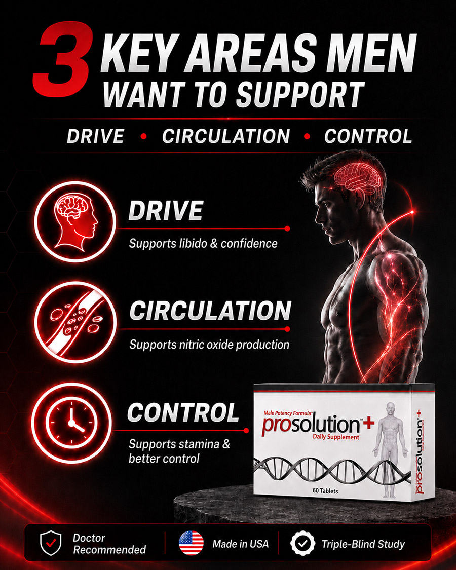 How ProSolution Plus supports libido blood flow and ejaculation control