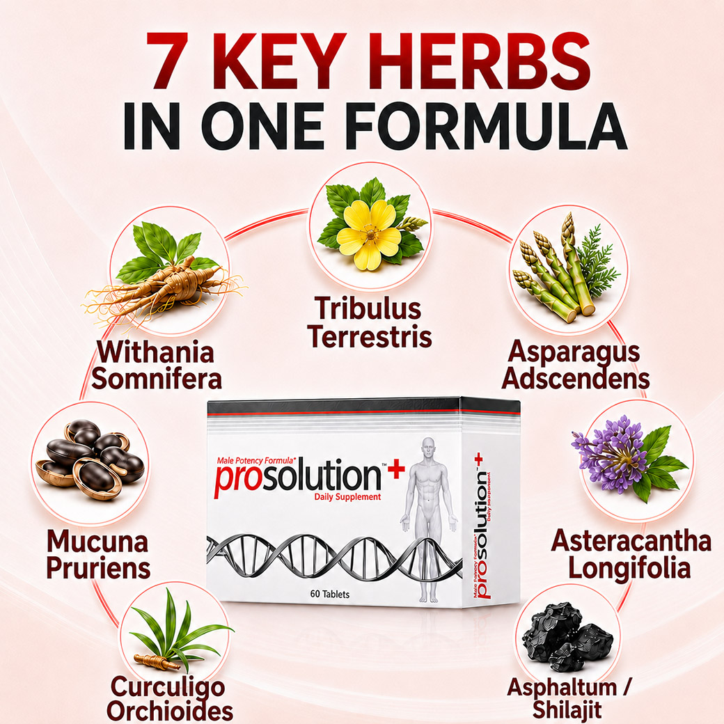 Seven key ingredients in ProSolution Plus