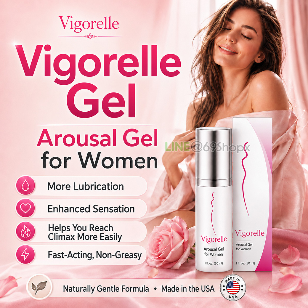 Vigorelle Gel arousal gel for women with key benefits and product presentation
