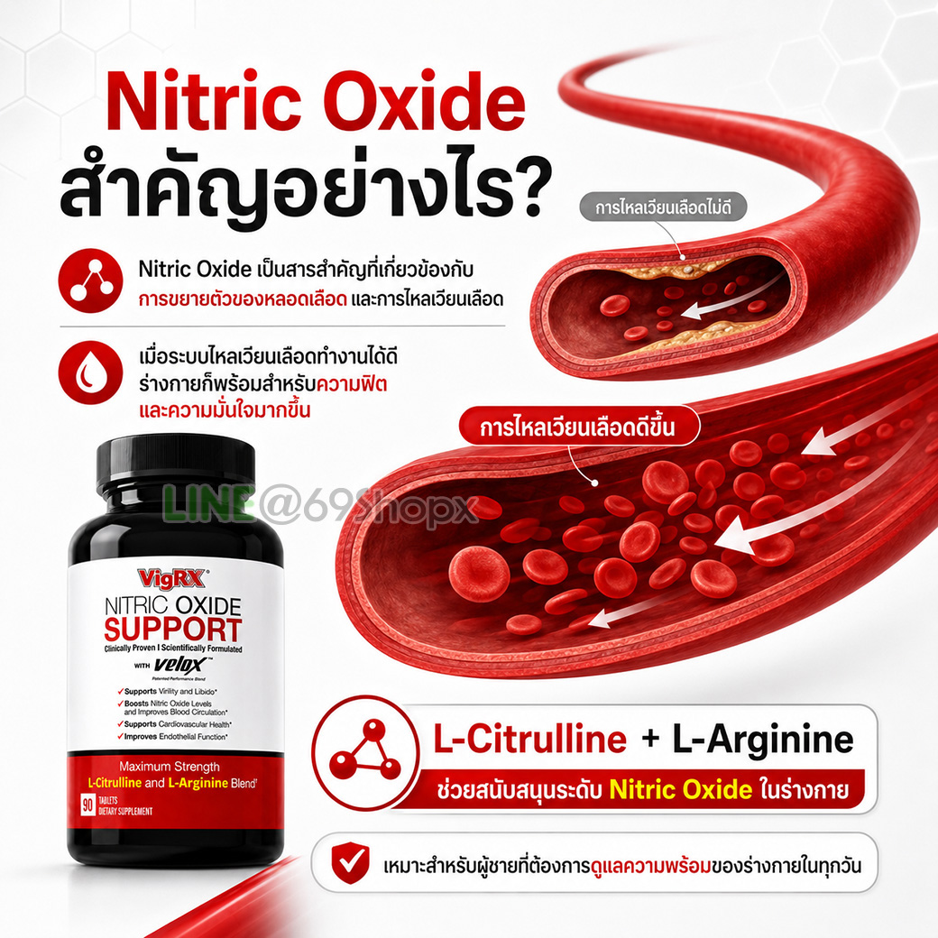 Nitric Oxide และการไหลเวียนเลือด