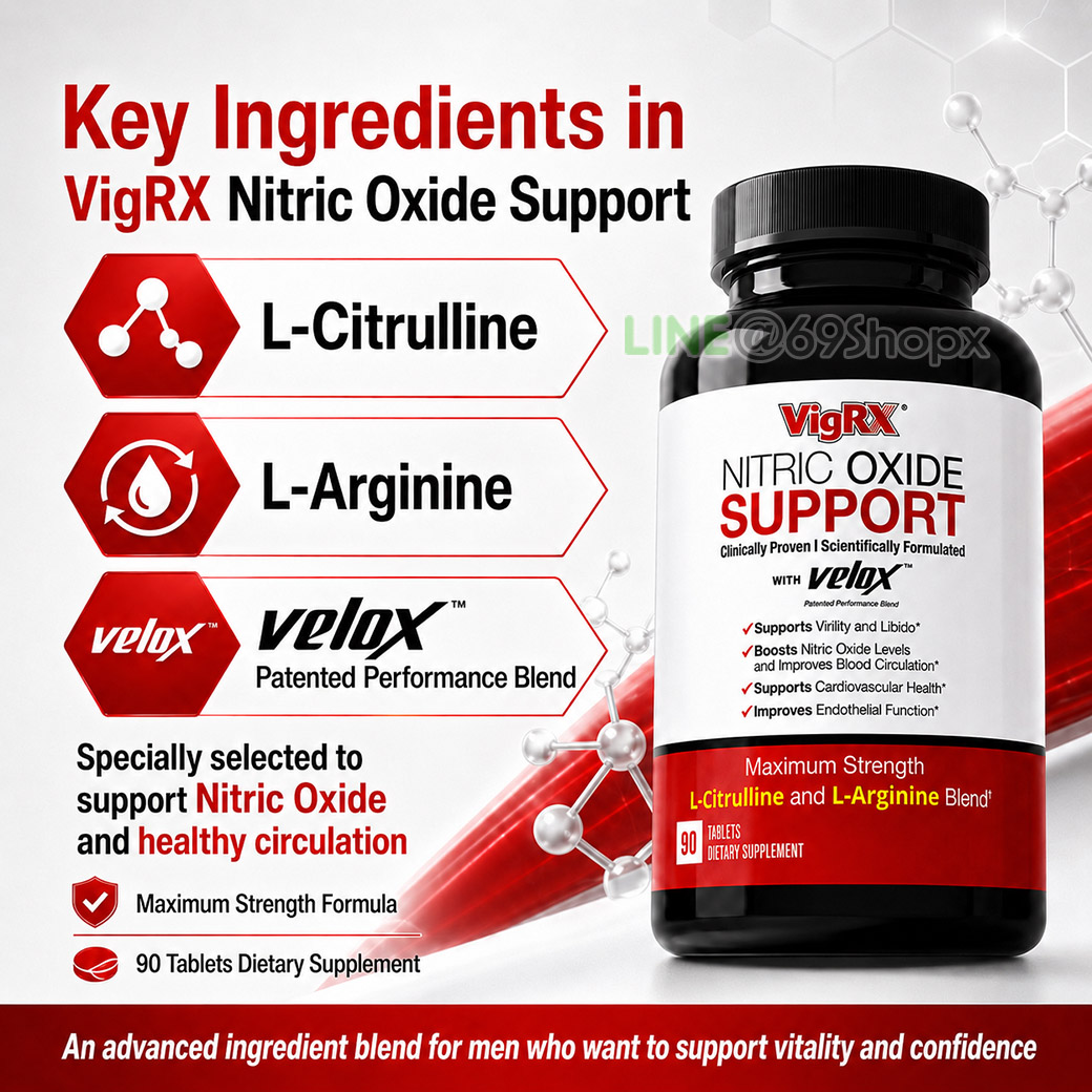 L-Citrulline, L-Arginine and Velox formula